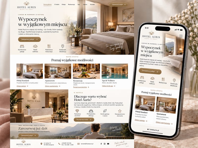 Hotel Auris: Rezerwacja pobytu · hotel